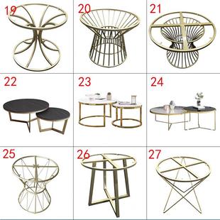 大理石桌底脚支y20250架柜子办脚茶几座轻桌腿奢大板公岩板餐桌台