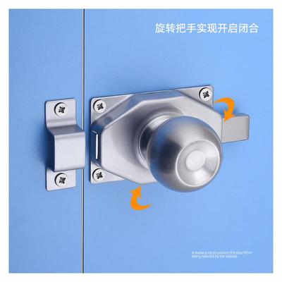 不锈钢款球形插销防门栓木窗门盗门锁扣新卫生间明装门球形插销搭