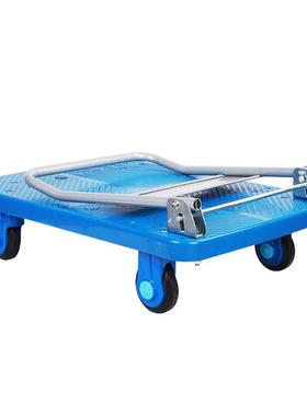 连和UniS980ient小推车拉货车折叠l板平车推货车-超静搬运车手推