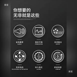 全顺光板电机12寸2025W/3000W/5000W版瓦片通用改装