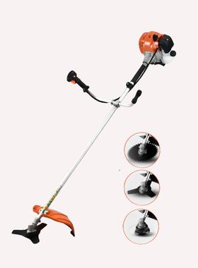 侧挂式割草机52cc1.7kw汽油割草机家用松土开荒brushcutter大功