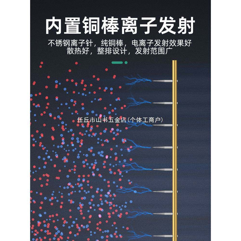 卧式除静电离子风机SL028/010大风力除尘负离子带热风工业吹风机