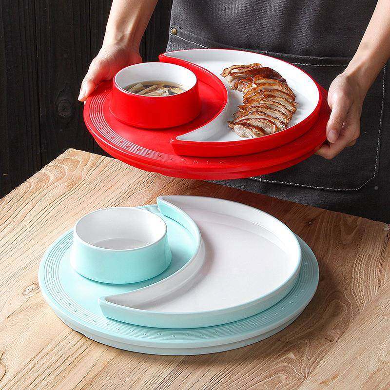 密餐具具月亮盘子组合月牙拼ZNR盘胺餐装创套意个性仿瓷菜盘商用,餐饮具,盘,淘宝优惠券,粉丝福利购,淘宝优惠卷