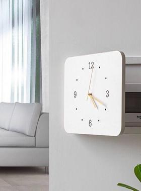 钟表客厅型小户电钟表箱EIJ装洞饰画带箱遮挡箱洞简约时钟