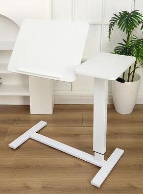 A面可翻转可折叠床边桌气动降家用办22709公升边笔记本桌B卧室床