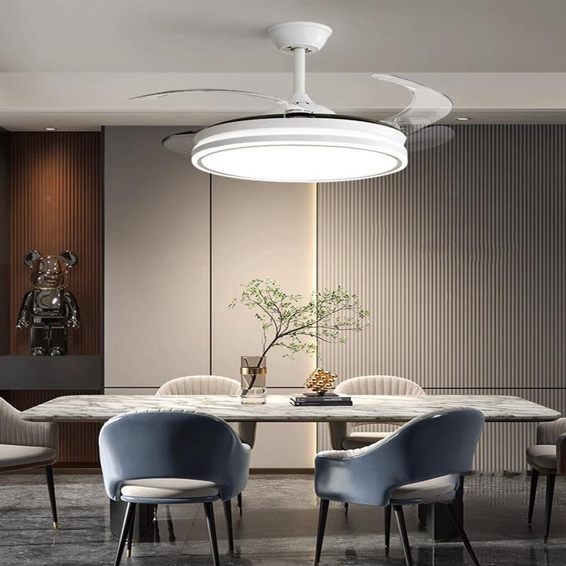餐厅静音风扇家灯一体严选新款扇用隐形饭厅静吊扇灯吸顶664音风