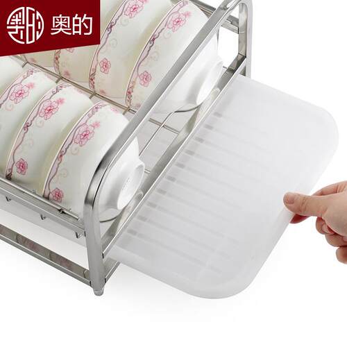 锈3W305W104不钢单碗架可移动式厨房用品层沥沥水物架可移动置收