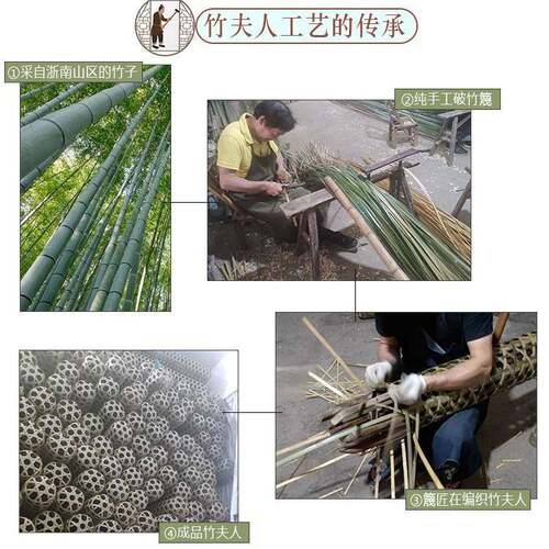 抱YJH枕竹夫人抱枕竹编制夏凉上女生睡床觉孕妇夹腿卧清室透气
