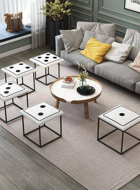 骰收子魔方凳家用合一可纳小户型沙空发凳客厅省间组合jjt-435五