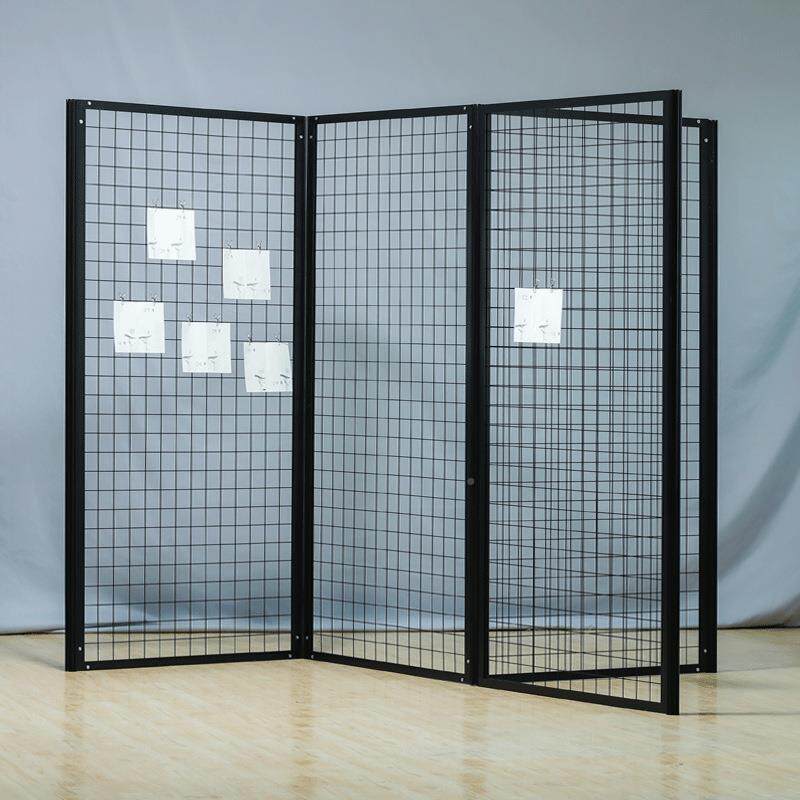 书画板展架画展折叠展示架广宣传校园术八棱柱VAG告展网格艺展架