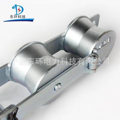 L双K1拉线缓松器滑轮抱杆吊装缓松器绳单RQA轮3T6T轮6拉吨线松器