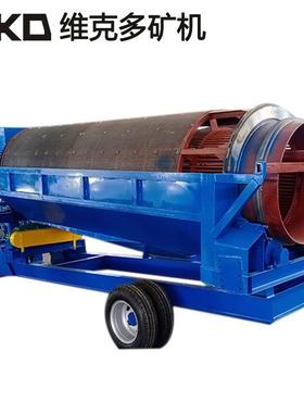 大型无滚筒筛砂机矿山滚筒筛石GT150机砂石轴分级机G150双层T滚筒