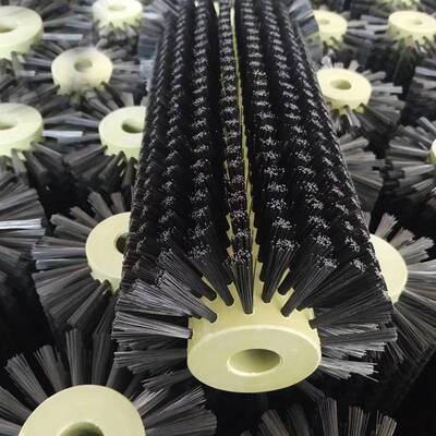 厂家直销工业毛刷辊毛刷辊筒尼龙毛刷辊玻璃清洗机毛刷辊清洁滚筒