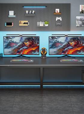 456J^碳电脑桌台家用纤维电竞桌椅合套组装简约式书桌卧室学习办公桌