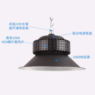 现货直FBW供80W-300型W白LED贵雅工矿灯工厂大网球场照明高亮灯光