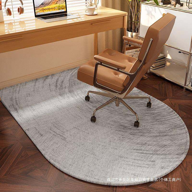 电垫脑椅子地滑书房学习桌滑轮座椅ltao7657室转椅垫子防卧脚垫梳