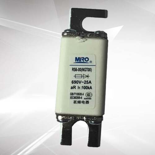 茗熔NGT00(RS6-00/RS711B)方形快速熔断器 陶瓷保险丝 690V