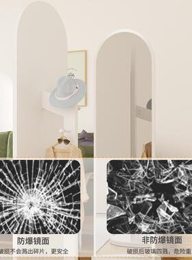 0J木全身镜落地镜可旋KIK转挂收纳架一体衣实家用女生卧室试衣架