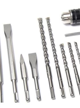 牧钻田1142228支铝箱装钻凿夹头电套组装四坑锤头套D71180两槽两