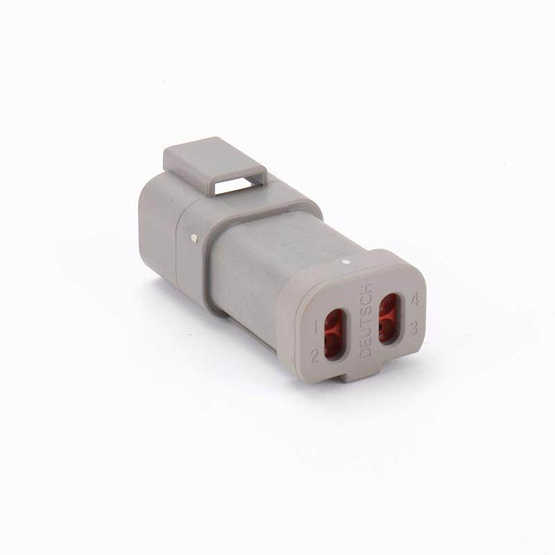 T04-40WTZP-ED034孔德驰连接器带平尾盖公母对接插件带插盖接件