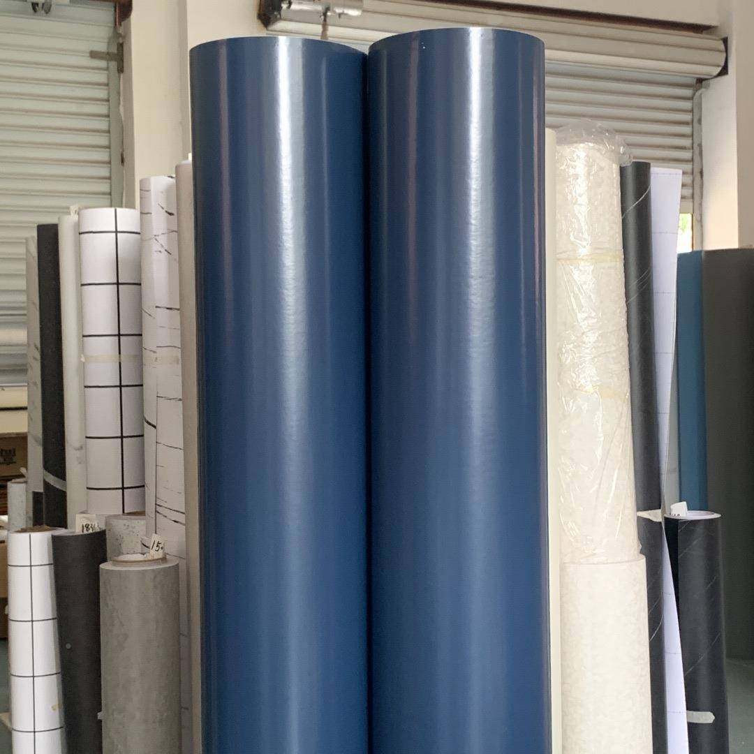 纸膜加厚色滑面亚光自粘墙壁纸蓝展柜展801厅装饰翻新贴纸波音软,家装主材,PVC墙纸,淘宝优惠券,粉丝福利购,淘宝优惠卷