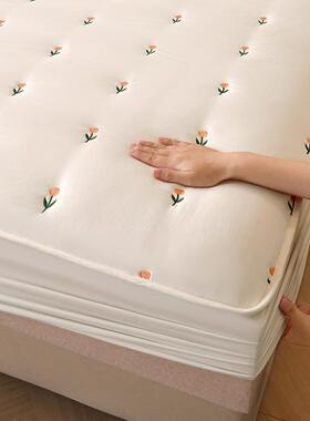 2单0保2加厚夹棉床笠EX202305件席梦思防尘床垫套护罩床褥子床单