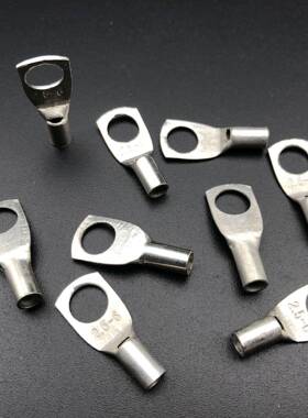 SC2.5方-4-5-6铜接线子SC2.5-4/窥口铜鼻子2.5-6D铜线耳T平GA紫铜