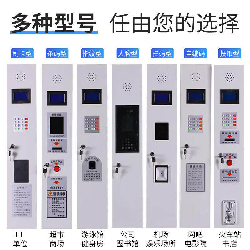 智能储柜钥匙箱指纹码锁手机DS-CBG0保密柜物自由密合柜电子存组