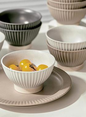 下彩餐具饭碗家用2025新款日式复FS75FS75古米好饭碗特釉别看的小