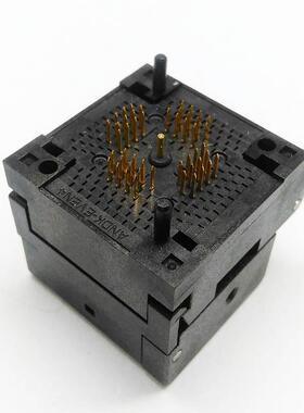 厂家现货QFN48弹片老化座间距0试4mmIDCJC清.空座6*6NmmQF测座