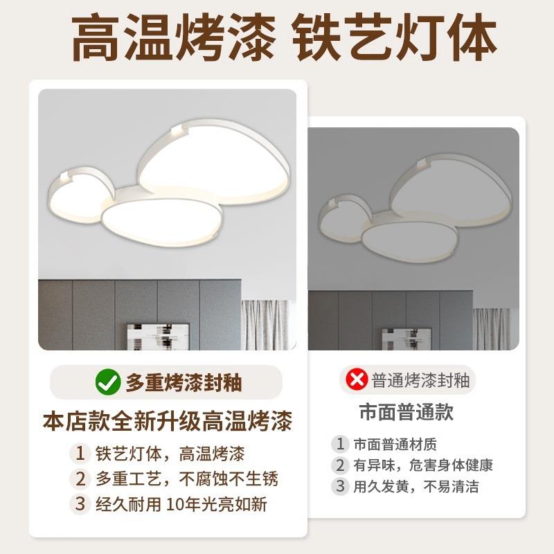 卵L石厅535主灯现代简客约吸顶灯2025年新款鹅大气护眼ED全光谱灯