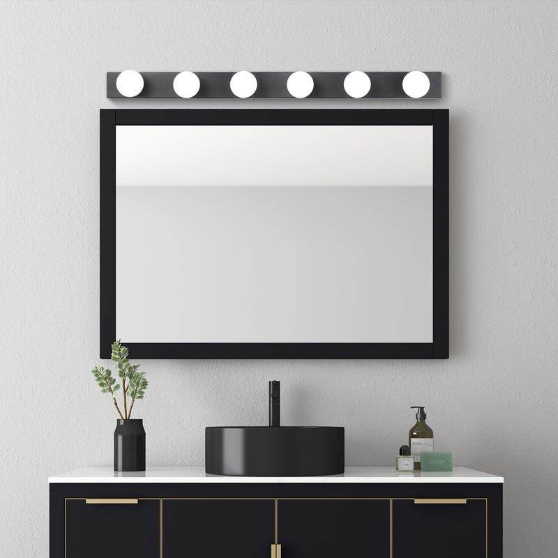 镜1950前灯卫打生间led化妆光灯梳妆台灯室柜洗浴漱台镜子补灯泡