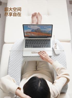 宿舍记本床上电XZJ脑桌可移动家简易办笔公家用桌卧室边学习床桌