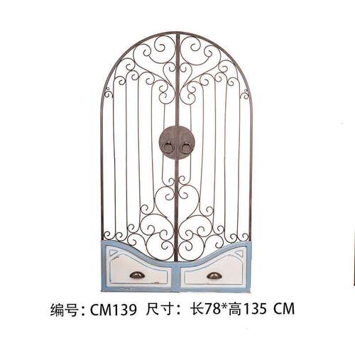 面假户窗布景道具黑板挂壁置物架墙窗框店面AJL言板庭园装饰品树