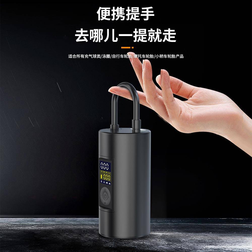 热销迷你便携屏式能双数显43065打气泵汽车轮胎电动应急车智载充