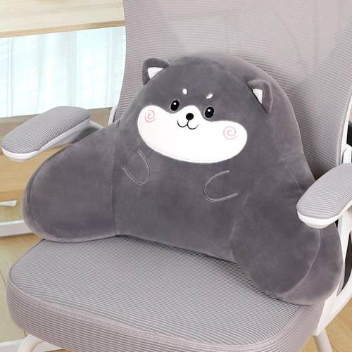 公室垫腰靠座椅靠枕腰久坐靠垫腰枕靠垫XM001椅子护腰沙发办孕背