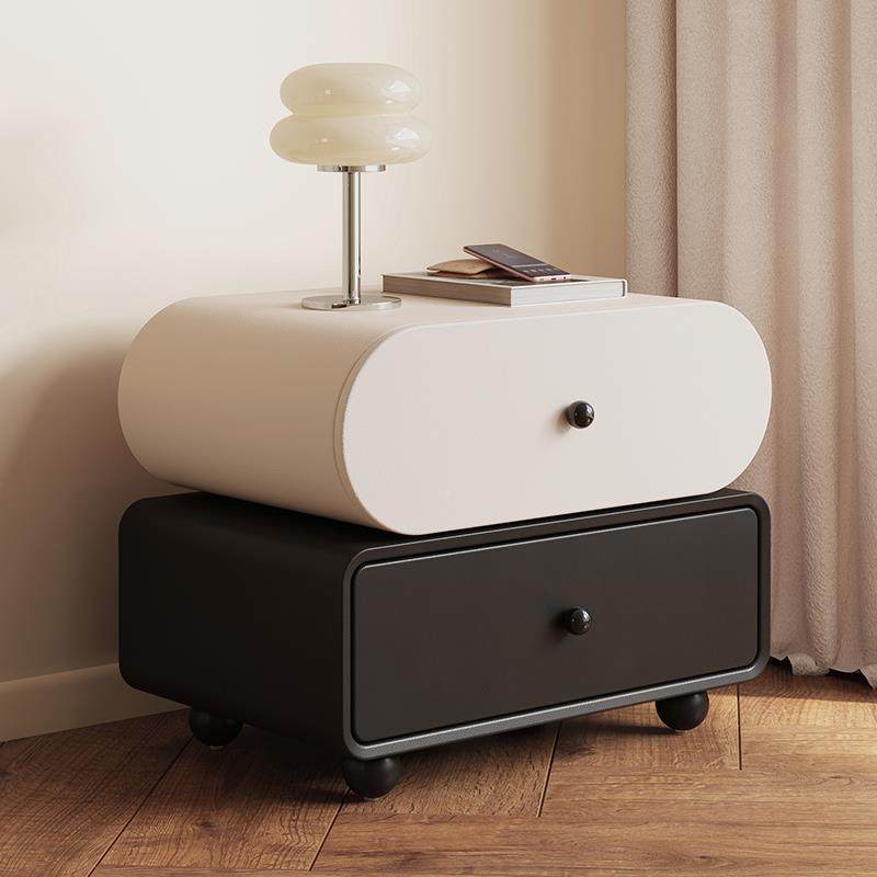 2简02B66855新款中古风皮质床头柜约木现代卧室实家用床边置物柜,玩具/童车/益智/积木/模型,其它,淘宝优惠券,粉丝福利购,淘宝优惠卷