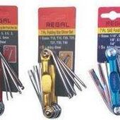 S钢 07A 7件套 折叠内六角扳手 6MM 台湾力高 1.5