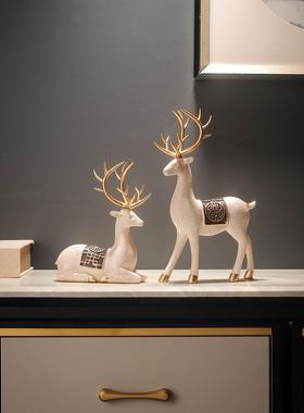 新中式古风摆件国风茶室博古架客厅玄关酒柜禅意工艺品家居装饰品