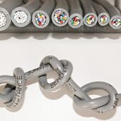 12芯0.2平方 耐油耐折多芯高柔信号屏蔽线TRVVP