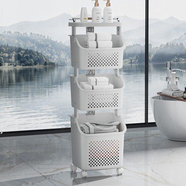 脏衣篓可折叠家用卫生间浴室颜值大容量洗衣篮子脏衣篮推车收纳,收纳整理,脏衣篮,淘宝优惠券,粉丝福利购,淘宝优惠卷