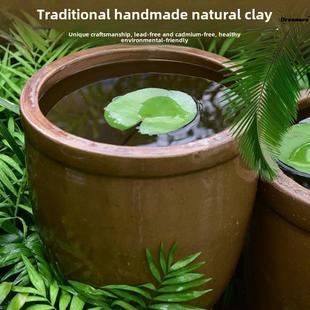 土瓦盆老式 水缸老式 土陶罐睡厂家 土陶盆泥盆花盆泥瓦花盆老款 老式