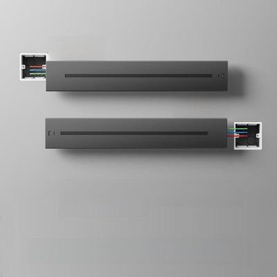 移动轨道插座大间距表面安装滑动电源轨道家庭餐具柜快速充电滑轨