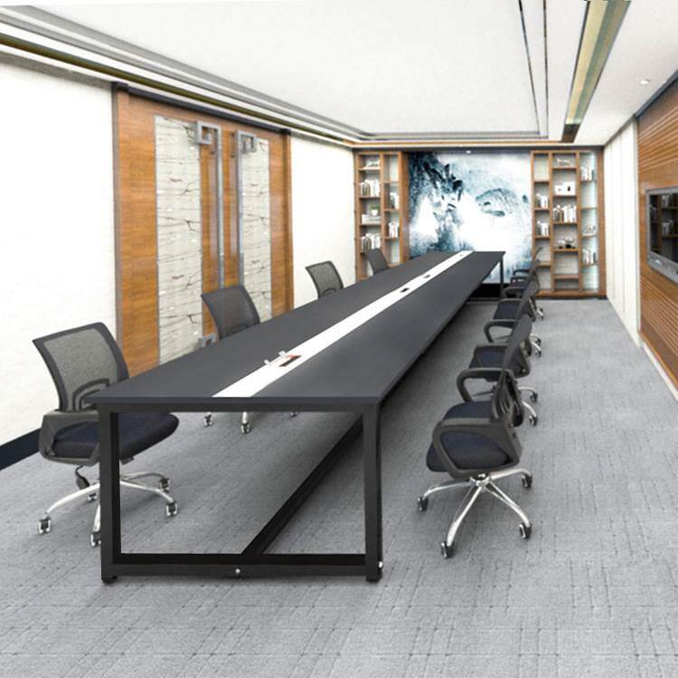 简易现代会议桌长桌简易培训桌接待洽谈桌工作台长方形桌
