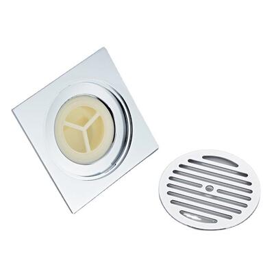 15x15cmdil铜ou地漏75管道110管道地漏高5001端全防臭地漏15*1大