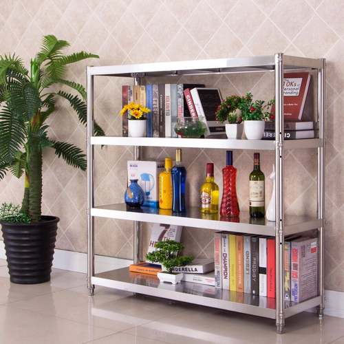 不锈钢厨置架厨房多层储物架架落地式物品摆放物架具收GC-6732纳