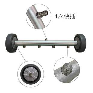 跨境 汽车底盘清洗器道路清洗刷双用途16英寸表面清洁器 4000psi