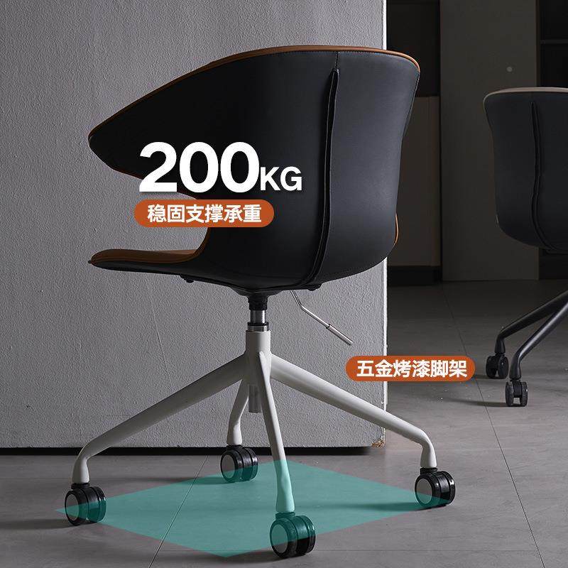 电脑椅设计师简款约坐不累座椅家用靠背书桌转椅舒久服办公椅AY80