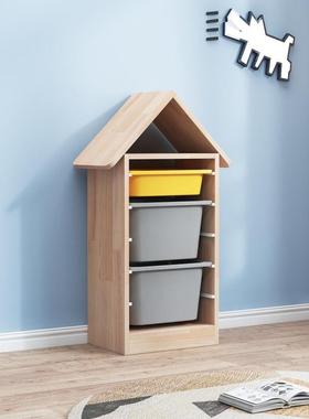 幼木儿园收纳实儿童34008玩具整理柜多功书能架超柜大容量置物架