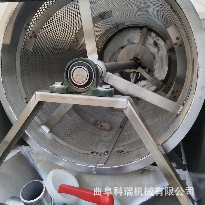 筒微UTY滤粪器便干湿干分离不锈钢滚处理屠宰厂污水甩机